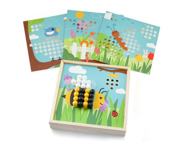 Bigjigs Garden Art Peg Board