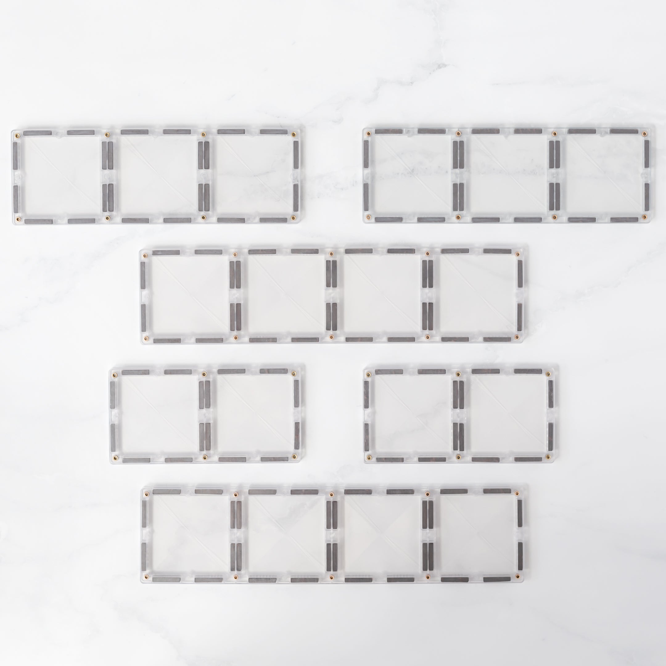 スーツ特別割引クーポン Connetix Clear Pc 12 Pack Rectangle 知育玩具