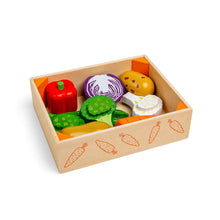 Load image into Gallery viewer, Bigjigs Cutting Veg Crate