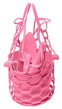 Load image into Gallery viewer, Scrunch Collapsible Bath / Beach Basket - Flamingo Pink