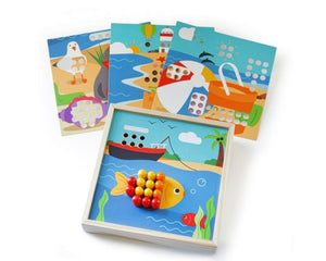 Bigjigs Seaside Art Peg Board