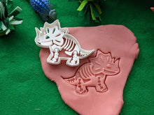 Load image into Gallery viewer, Dinosaur Fossil Dough Cutter &amp; Roller Set