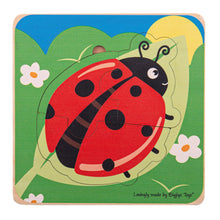 Load image into Gallery viewer, Bigjigs Lifecycle Puzzle - Ladybug