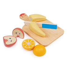 Load image into Gallery viewer, Mentari Smiley Fruit Chopping Board