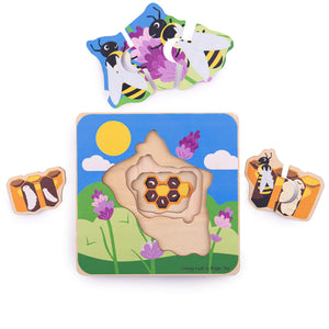 Bigjigs Lifecycle Puzzle - Honeybee