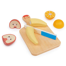 Load image into Gallery viewer, Mentari Smiley Fruit Chopping Board