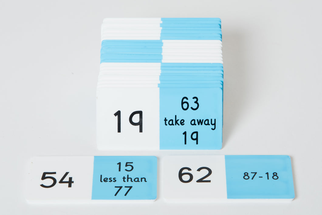 Learnwell Subtraction From 100 Dominoes