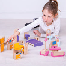 Load image into Gallery viewer, Bigjigs Heritage Playset Doll Furniture Set