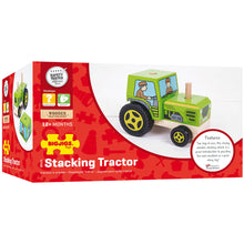 Load image into Gallery viewer, Bigjigs Stacking Tractor