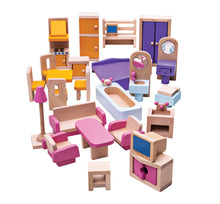 Load image into Gallery viewer, Bigjigs Heritage Playset Doll Furniture Set