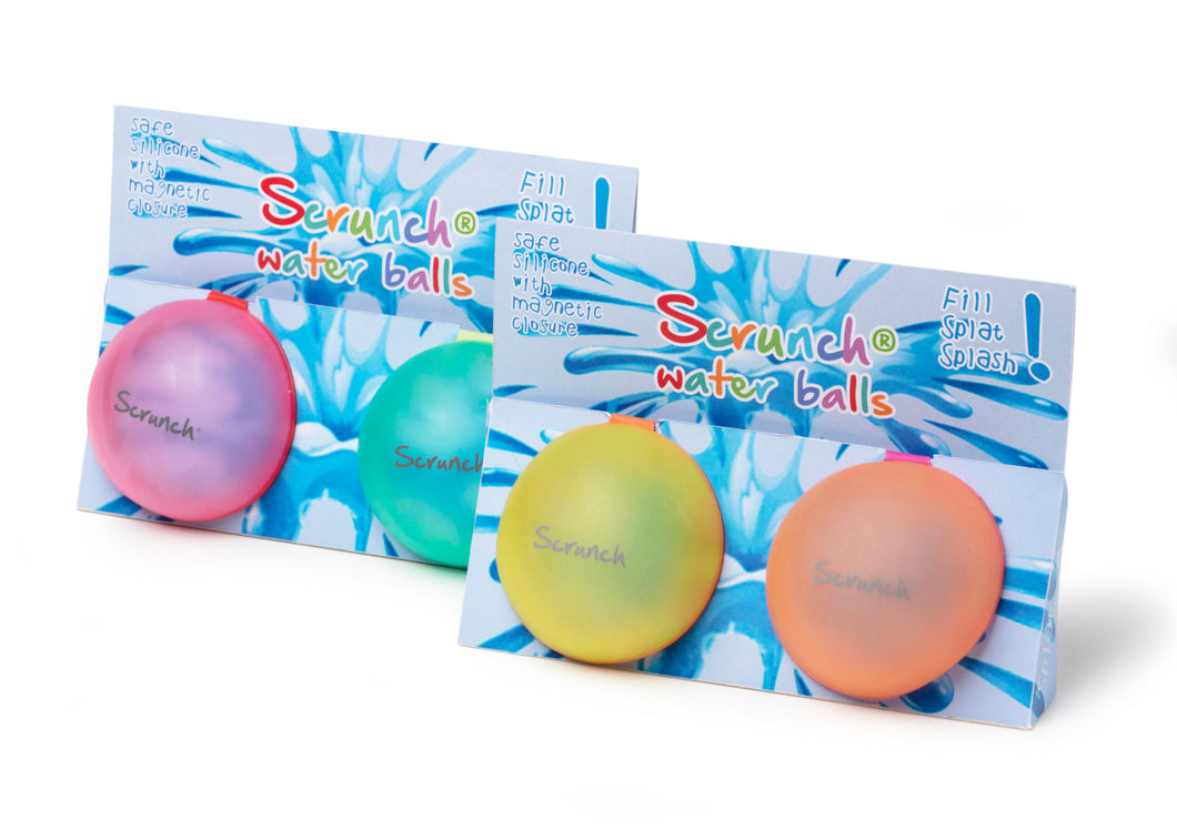 Scrunch Splash Balls - Green / Pink