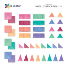 Load image into Gallery viewer, Connetix Pastel Starter Pack 64 pc