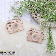 Load image into Gallery viewer, Natural Wooden Camera