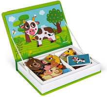 Load image into Gallery viewer, Janod Animals Magnetic Book
