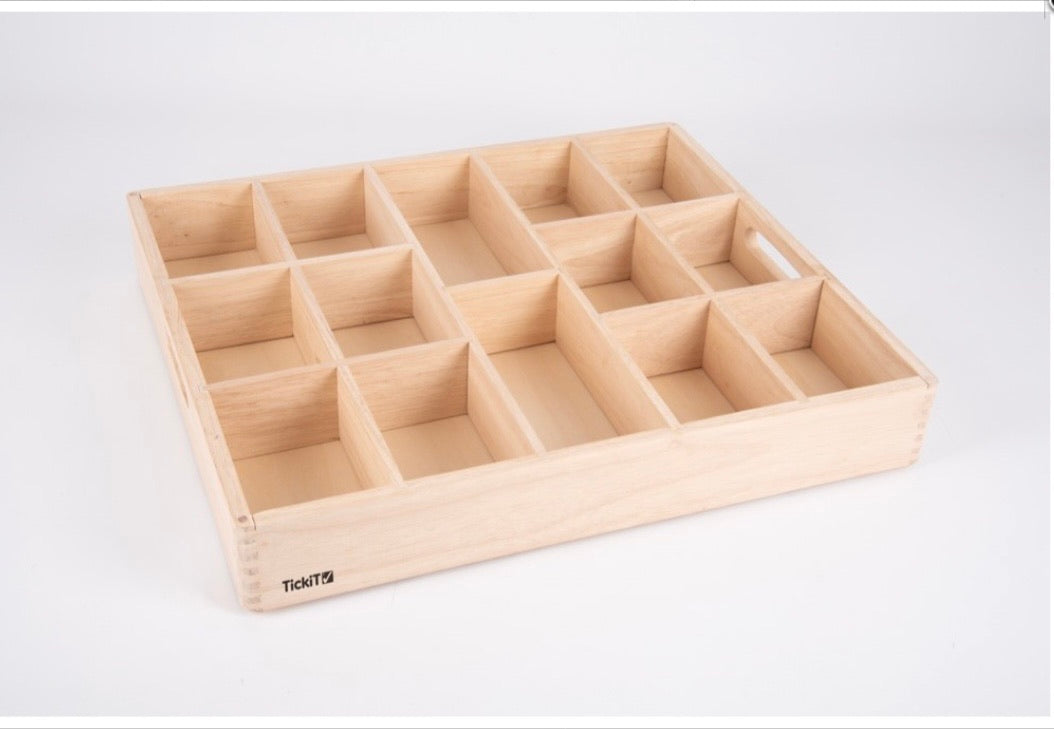 TickiT Wooden Sorting Tray - 14 way – tickit®