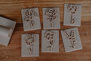 Kinfolk Pantry Flower Eco Stamp Set (No Handle)