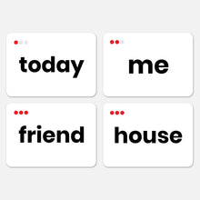 Load image into Gallery viewer, Happy Little Doers Tricky Words Flashcards - Reception &amp; Year 1