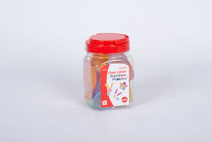 EDX Clear Junior Rainbow Pebbles® - Pk36