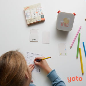 Yoto Audio Card - Make Your Own Cards (Pack of 10) with 3 Sticker Shee