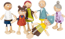 Load image into Gallery viewer, Small Foot Wooden Bending Dolls Family