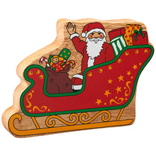 Load image into Gallery viewer, Lanka Kade Natural red Father Christmas in a Sleigh