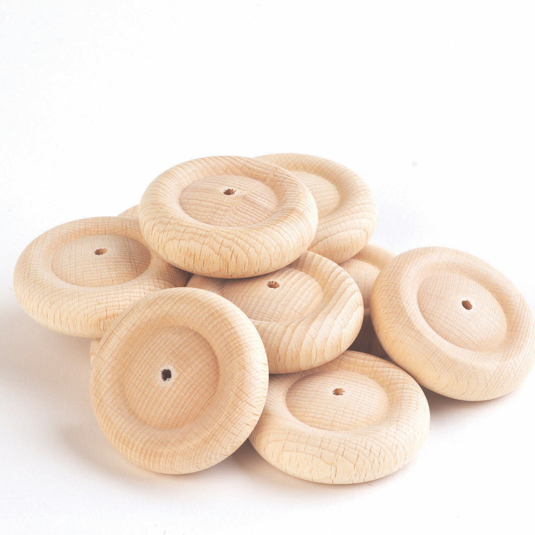 Tickit Loose Parts Large Wooden Wheel 50mm