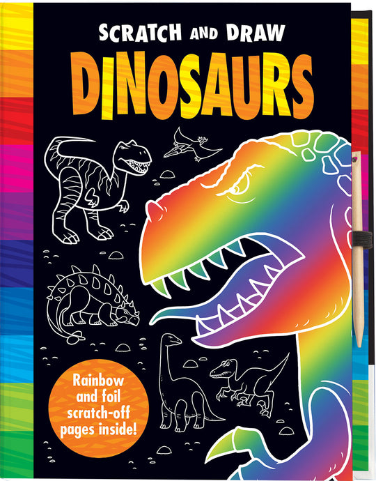 Scratch and Draw Dinosaurs Activity Book