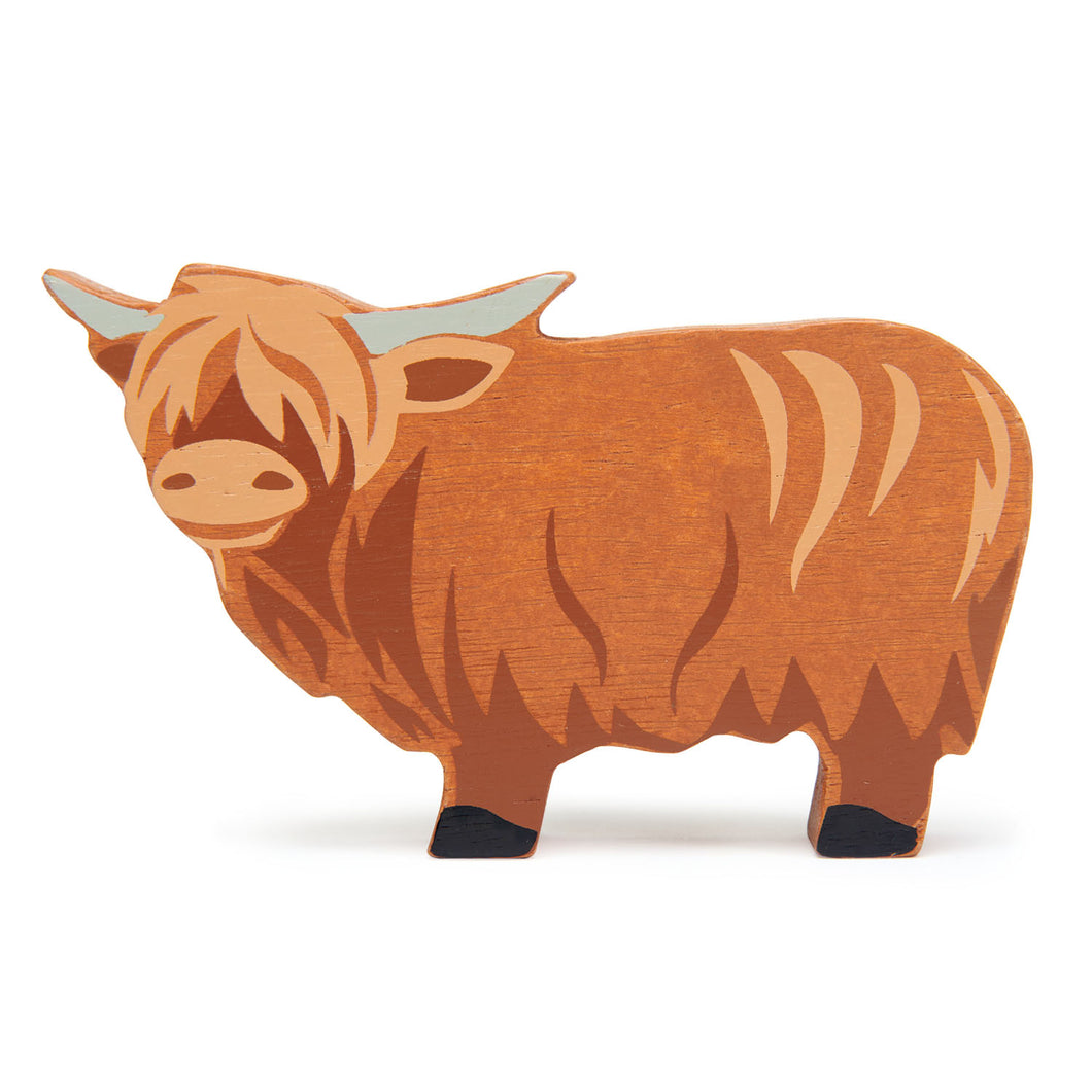 Tenderleaf Farmyard Animal - Highland Cow