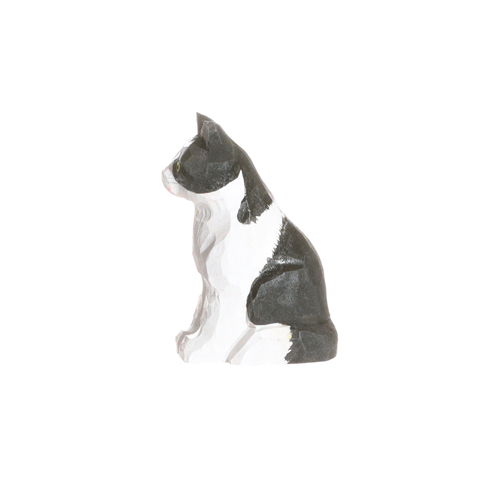Wudimals® Black & White Cat