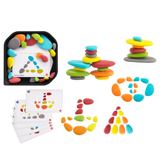 EDX FunPlay Rainbow Pebbles