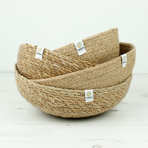 ReSpiin Seagrass Bowl Large Natural