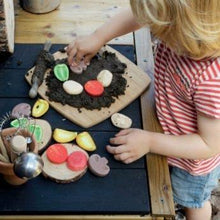 Load image into Gallery viewer, Yellow Door Sensory Play Stones - Pizza Toppings - Isaac’s Treasures