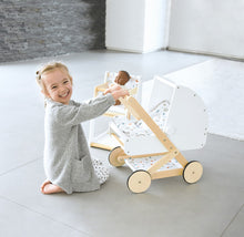 Load image into Gallery viewer, Small Foot Doll&#39;s Pram &quot;Little Button&quot;