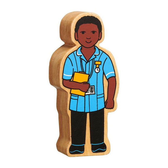 Lanka Kade Natural Blue & Black Nurse - Black Skin - Isaac’s Treasures