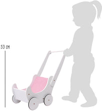 Load image into Gallery viewer, Small Foot Doll&#39;s Pram with Mattress