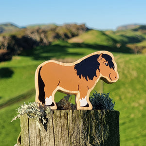 Lanka Kade Natural Brown Shetland Pony