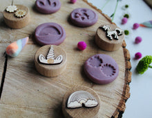 Load image into Gallery viewer, Curiosity Corner Oak Stamps - Unicorn
