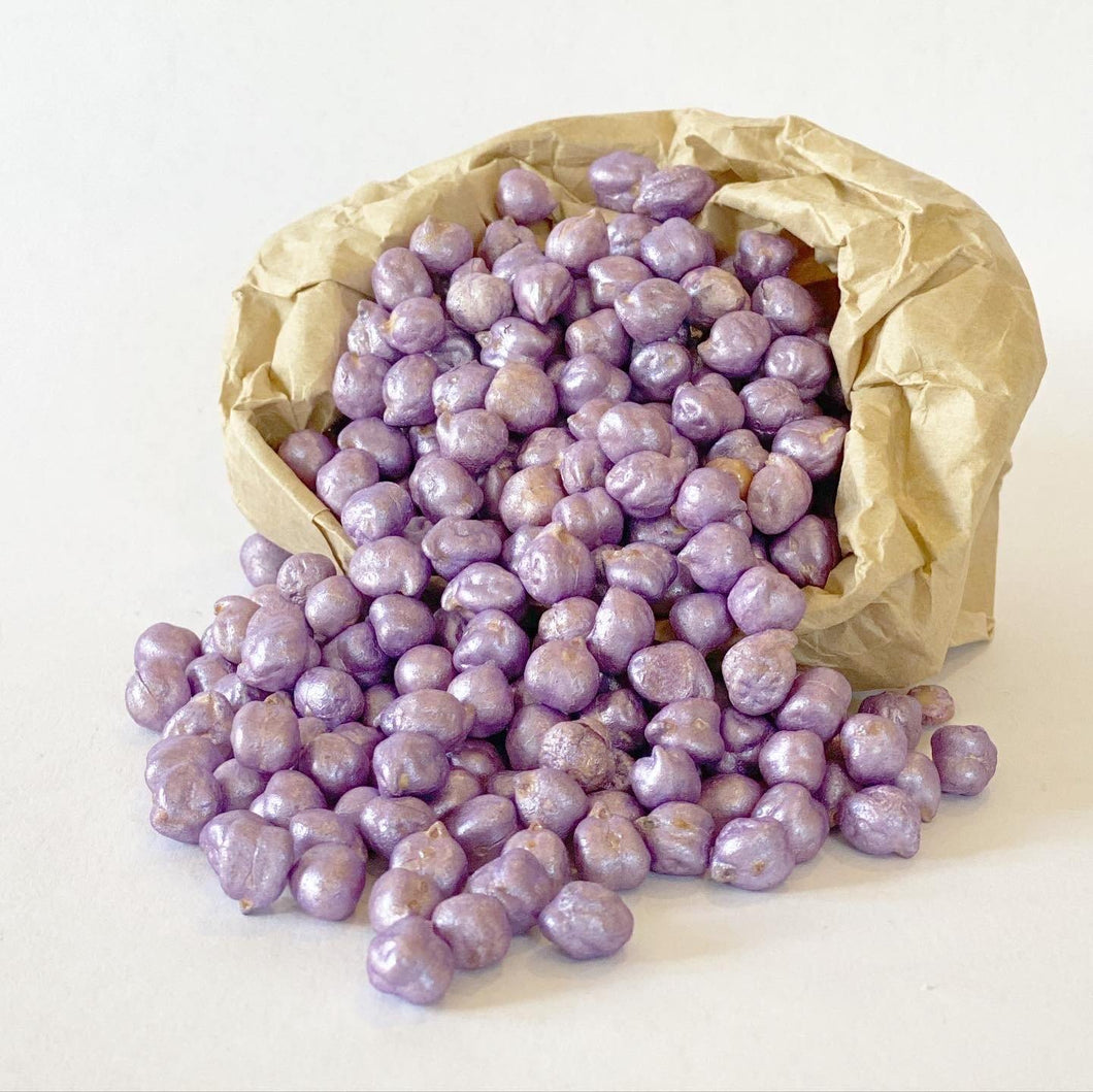 Sensory Scented Beans 175g - Pearlescent Purple - Isaac’s Treasures
