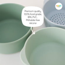 Load image into Gallery viewer, Inspire My Play Nesting Bowl Set - Green / Blue