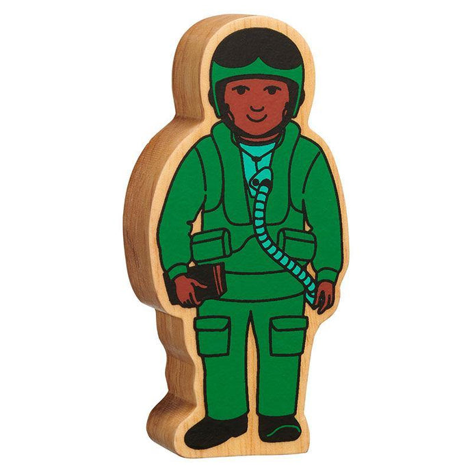 Lanka Kade Natural Green Air Force Officer - Isaac’s Treasures
