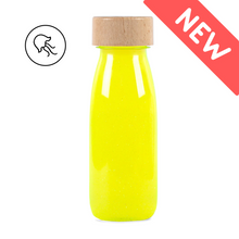 Load image into Gallery viewer, Petit Boum Float Sensory Bottle - Fluo Yellow