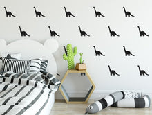 Load image into Gallery viewer, Pastelowelove Small Dino Wall Stickers - Black