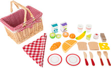 Load image into Gallery viewer, Small Foot Breakfast Picnic Basket