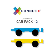 Load image into Gallery viewer, Connetix 2 Piece Car Pack