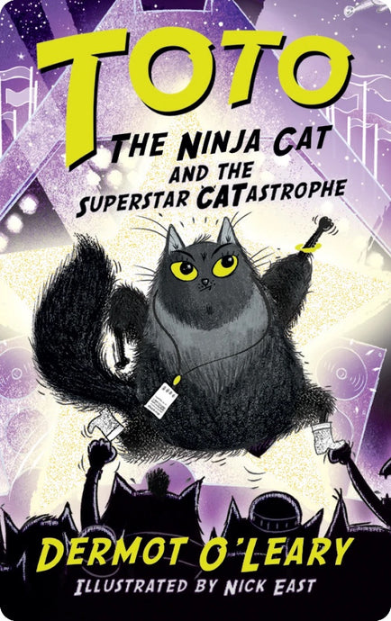 Yoto Audio Card - Toto the Ninja Cat and the Superstar Catastrophe - Dermot O’ Leary