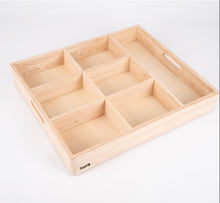 Load image into Gallery viewer, Tickit Wooden Sorting Tray - 7 Way