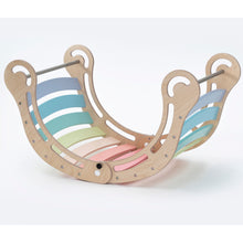 Load image into Gallery viewer, KateHaa Waldorf Inspired FOLDABLE XXL Pastel Rocker Age 0-12