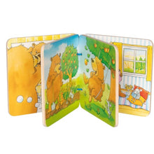 Load image into Gallery viewer, Goki Wooden Picture Book - Little Bear