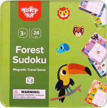Load image into Gallery viewer, Tooky Wooden Forest Sudoku - Magnetic Travel Game
