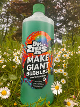 Load image into Gallery viewer, Dr Zigs 5x Concentrate Giant Bubble Mix 1 Litre